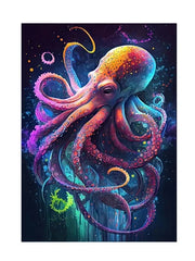 Fairy Dust AB DIY Diamond Painting Colorful Ocean Wild Life Shark Seahorse Octopus Turtle Mosaic Embroidery Stitch Kit Wall Art