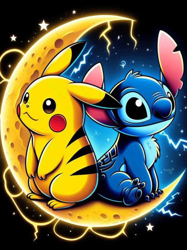 Disney Diamond Painting kits lilo and stitch Pokemon Pikachu Minions Home Decor Full Square&Round mosaic embroidery Cross stitch