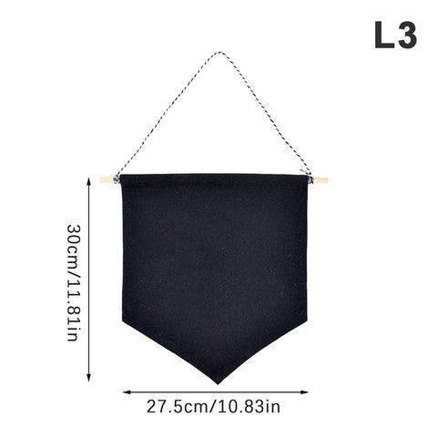 1PC Hanging Cloth Nordic Blank Brooch Pin Badge Holder Hanging Cloth Brooch Pin Organizer Display Pins Storage Brooch Collection