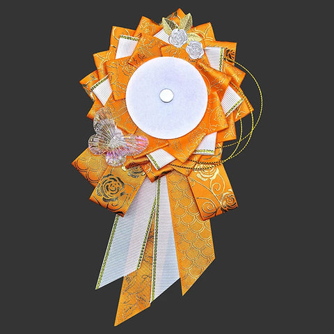 Ribbon Cosplay Bags Rosette Protection Flower Pin Holder Badge Accessories Fill Backpack Badge Base Tray Itabag Decor