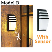 Wall Lamp Led Lights With Motion Sensor Outdoor Lights AC85-265V 16W/30W Outdoor Lights Waterproof Garden Lights Wall Decoration
