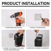 Wall Lamp Outdoor led Lights Waterproof up Down Decor Garden Lights IP65 110V 220V Outdoor Wall Light with 2PCS E27 Bulbs