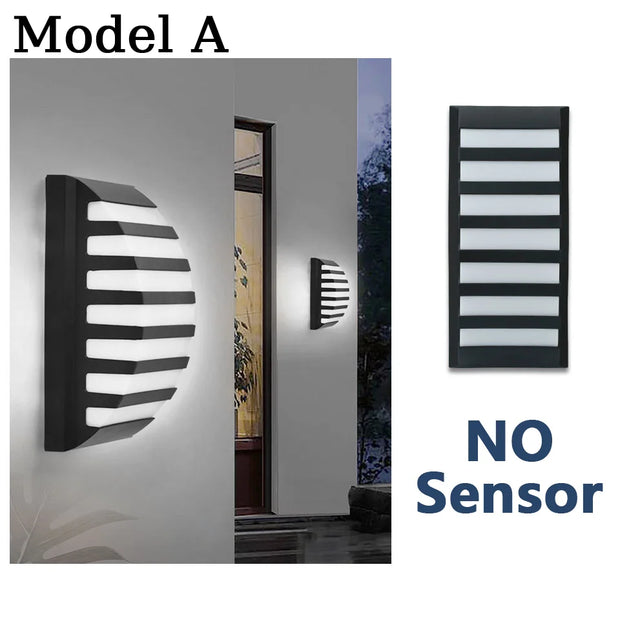 Wall Lamp Led Lights With Motion Sensor Outdoor Lights AC85-265V 16W/30W Outdoor Lights Waterproof Garden Lights Wall Decoration