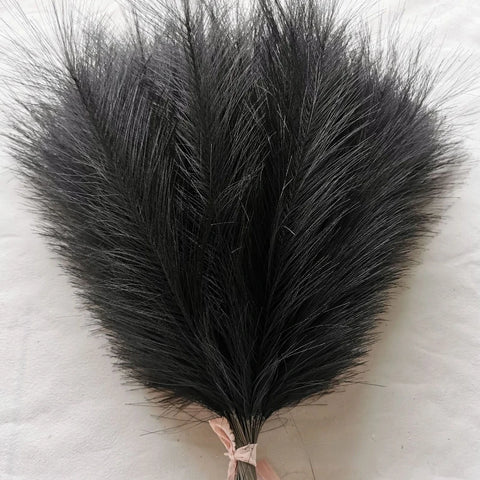 10/20Pcs Artificial Pampas Grass Bouquet for Home Bedroom Room Wedding Party Decoration Fake Plant Simulation Dried Flower Reed