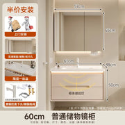 Cream wind bathroom cabinet ceramic integrated basin toilet wash basin washbasin cabinet combination washbasin basin bathroom ca