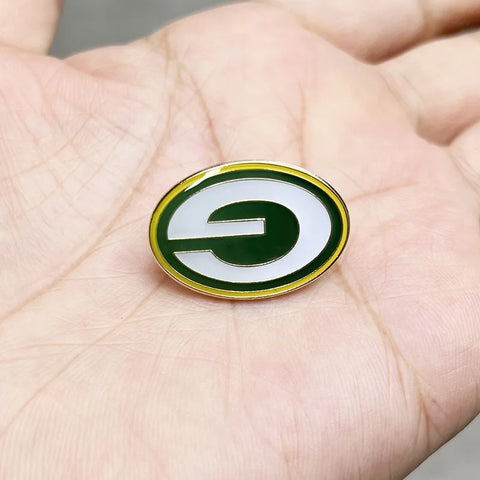Small Enamel Football nfl Brooch 1-2cm Badge Accessories Pin