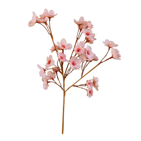 41cm Artificial Cherry Blossom Flower Silk Peach Flowers Fake Plants Arrangement for DIY Garden Home Wedding Party Decor Pink