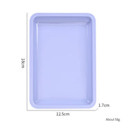 Tattoo Storage Tray Stainless Steel Sterilization Oval Board Plate Surgical Medical Disinfection Makeup Silver/Golden/Colorful