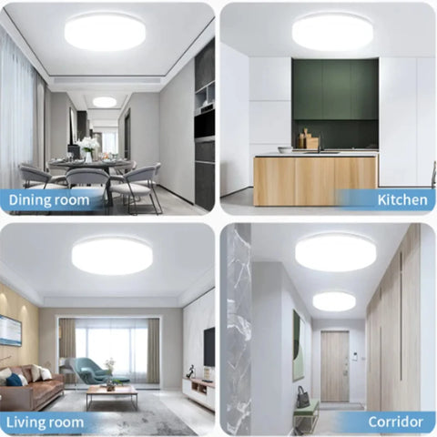 Household LED Modern Style Ultra Thin Ceiling Light Bedroom Livingroom Study Light chandelier AC 90-260V Dining Room Lighting