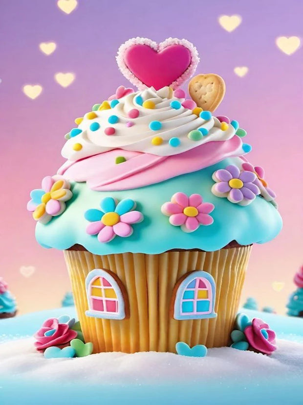5D DIY Diamond Painting Birthday Cake coffee Love Gift home decoration Full Square&Round Diamond mosaic embroidery Cross stitch