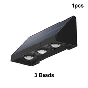 Solar Wall Light Outdoor Porch Lights Illumination Waterproof LED Lamp Bulb Automatic Lighting at Night for Garden Yard Balcony