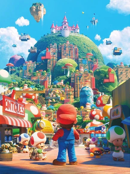 New DIY Mario Bros. Diamond Painting Kit Video Games Poster Diamond Embroidery Color Painting Hand Mosaic Art Home Decor
