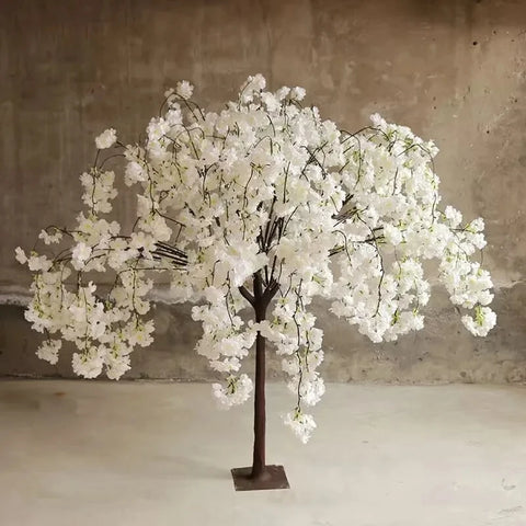 Christmas Artificial Cherry Blossom Tree Plant Artificial Flower Tree Hotel Christmas Wedding Decoration Home Living Room P