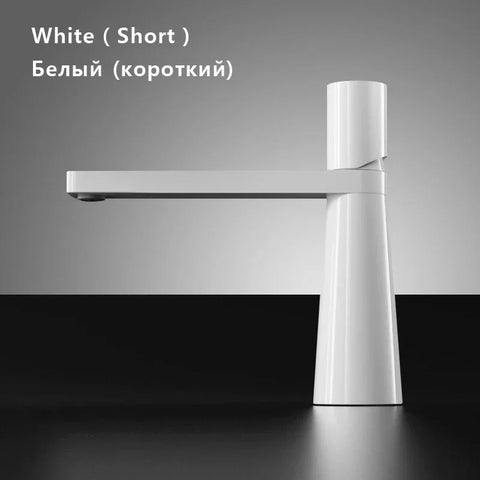 Modern Basin Faucet Brushed Gold Brass Bathroom Mixer Faucet Grey Washbasin Faucet Single Handle Single Hole Wash Sink Water Tap