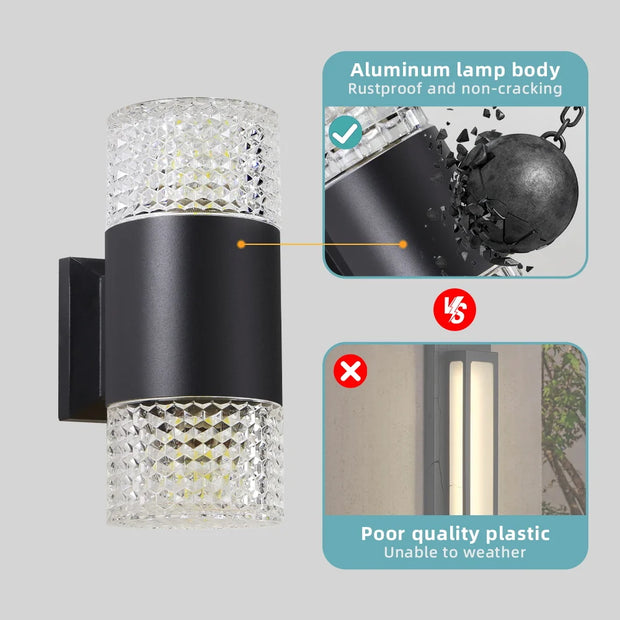 LED Outdoor Waterproof Wall Light Decor Socket External Stairs Fitter Holder E27 Lighting Bedroom Fixture Home Lamp Wall Street